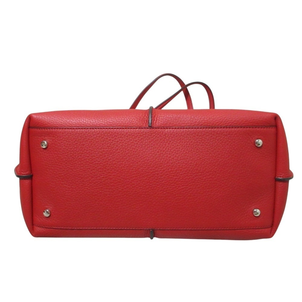 TOD'S Joy Leather Tote Bag/Shoulder Bag, Red, Women's - Picture 3 of 12